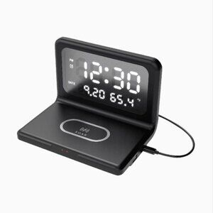 Soar Wireless Charging Alarm Clock - NEW